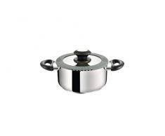 Tescoma Cacerola 18 CM con Tapa SmartCOVER 2.0L, Acero Inoxidable