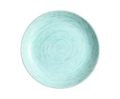 Luminarc Stratis Plato Postre Vidrio 19cm Turquesa