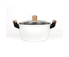 LIVOO Feel good moments - Olla Wood Line MEP133 Blanco