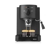 BEEM ESPRESSO-PERFECT Máquina de café espresso | 20 bares | Para cápsulas, polvo&Pads para disfrutar del café en casa | Con boquilla de espuma de leche para especialidades de café como las del barista