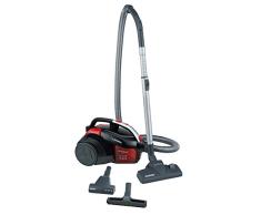 Hoover Lander LA30 Aspiradora sin Bolsa de Trineo, Especial Mascotas y Parquet, Cepillo Pelo Mascotas y Tapicerías, Depósito 1,2 L, Diseño Compacto, 700W, Filtros EPA, 78dba, Cable 5m