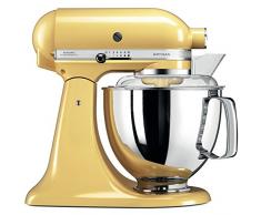 KitchenAid Artisan - Robot de cocina (Amarillo, Acero inoxidable, 50/60 Hz)