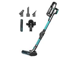 Cecotec Aspirador Escoba sin Cable Digital 3 en 1 Conga Rockstar 890 Advance Ergoflex. 480 W y 30 kPa, Cepillo Jalisco y Multifunción, 150 AW, Autonomía 100 mins, Tubo Ergoflex, Accesorios