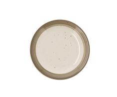 Quid Allegra Nature Plato Postre Cerámico 19cm Bicolor
