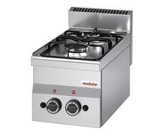 316611 Cocina modular 60/30 PCG/P GPL, 2 quemadores, 6900 W, 28 x 30 x 60 cm