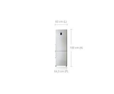 Samsung RL40HDTC Independiente A+ Plata nevera y congelador - Frigorífico (SN-ST, 41 dB, 10 kg/24h, A+, Plata)