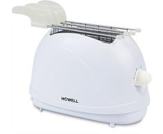 Howell HO.HF476 2slice(s) 700W Color blanco - Tostador (2 slice(s), Color blanco, 700 W)