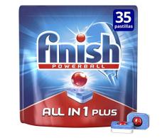 Finish Todo en 1 Max Regular Pastillas para Lavavajillas - 25 + 10 pastillas