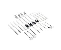 Salter BW08628 Cubertería Completa Newbury, para 5 Personas, Set con 20 Piezas De Acero Inoxidable, Conjunto Duradero Acabado En Espejo Pulido, para Nuevos Propietarios, Estudiantes y Familias