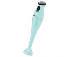 Clatronic SM 3577 3577-Batidora de Mano con Cuchilla de Acero Inoxidable, Vaso Medidor de 500ml, 180 W, Color, Plástico, Verde Menta