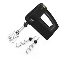 Krups F60858 3 MIX 7000 - Batidora de mano (edición 60 años, 500 W, mango ergonómico, cable de 1,65 m, regulador de velocidad, batidor y amasado, hasta 1 kg de masa de pan, negro/cobre