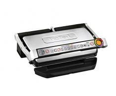 Tefal OptiGrill XL GC724D - Barbacoa (Parrilla, Eléctrico, 800 cm², Aluminio, 2 año(s), 400 x 200 mm)