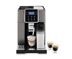 DeLonghi Perfetto - Perfecta Evo - Máquina Automática de Café en Grano, Espresso, Cappuccino, ESAM420.80.TB, Titanio, Negro