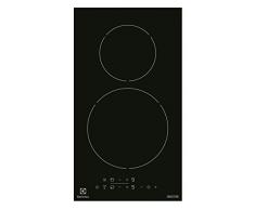 Electrolux EHH3320NVK hobs Integrado Con - Placa (Integrado, Con placa de inducción, Vidrio y cerámica, Negro, 2500 W, 14,5 cm)