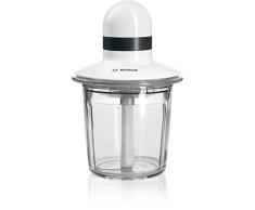 Bosch MMR15A1 Picadora Universal, 550 W, Plastic, Blanco, 1.5 litros, 0 Decibelios