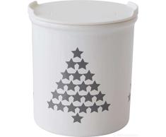 ASA 50708045 Vajilla, porcelana, Árbol de Navidad gris