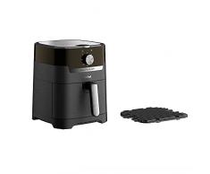Tefal EY5018 Easy Fry & Grill Classic Freidora de aire caliente | Tecnología 2 en 1 (Freidora de aire caliente y Grill) | Capacidad: 4,2 litros | Temperatura ajustable | Temporizador | Negro, XL