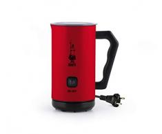 Bialetti Milk Frother - Espumador de leche para capuchino, 150 ml de capacidad, capuchino o 300 ml de leche caliente, color rojo