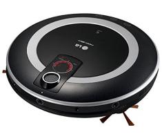 LG VR5901LVM Negro aspiradora robotizada - Aspiradoras robotizadas (Negro, Alrededor, Polímero de litio, 75 min, 14,8 V, 2 h)