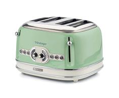 Ariete 00C015604ARO Tostador, 1630 W, Verde pastel