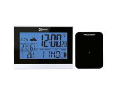 Emos E3070 - Estación meteorológica (AAA, Negro, Color blanco)