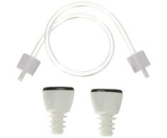 Caso Germany Set de 2 Tapones Vacío Vino, Acero Inoxidable