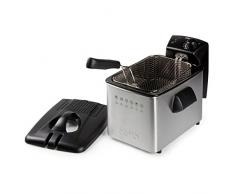 Domo DO465FR Solo 4L 3000W Acero inoxidable - Freidora (4 L, 60 °C, 190 °C, Solo, Acero inoxidable, 3000 W)