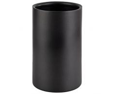 APS Enfriador de botellas de doble pared 36127 para botellas con diámetro máximo de 10 cm, color negro y diámetro exterior de 12 cm, altura: 20 cm