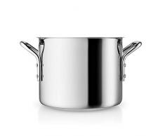 Eva Solo 5706631183857 Garnek - Olla (3,6 L, 20 cm, acero inoxidable, apta para lavavajillas y microondas), color rojo