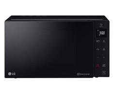 LG MH6535GIS Sobre el rango - Microondas (Sobre el rango, Microondas combinado, 25 L, 1000 W, Tocar, Negro)