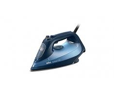 Braun TextStyle 7 Pro Plancha de Vapor con Suela con Revestimiento Eloxal Plus, Tecnología FreeGlide 3D, Modo Turbo, Antigoteo, Función de Apagado Automático, Rellenado Fácil 3000W, SI 7160 BL, Azul