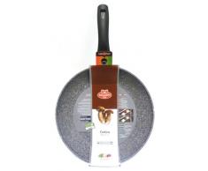 BALLARINI Cortina Granitium Padella 1 Manico, Grigio, Diametro 20 cm