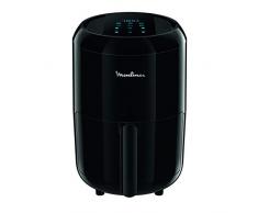 Moulinex EZ3018 Easy Fry Compact Precision - Freidora eléctrica para 2 personas, 6 modos preestablecidos, pantalla táctil, 1030 W, capacidad de 1,5 kg, 1,6 l, color negro