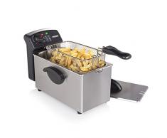 Princess 182626 Family Castle - Freidora, Zona Fría, Filtro de Seguridad, Volumen de 3 litros