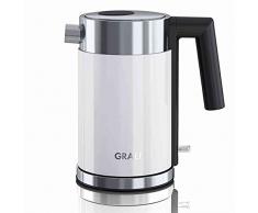 Graef WK 401EU 1L 2015W Color blanco - Tetera eléctrica (2015 W, 130 mm, 205 mm, 230 mm, 980 g, 195 mm)