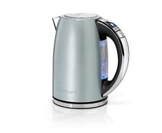 Cuisinart CPK17GE Hervidor de Agua Eléctrico 1.7 L con Ajustes de Temperatura de 85°C a 100°C, Acero Inoxidable, 3000W Rápida Ebullición, Pantalla Digital, Filtro Antical, Verde Pistacho Metalizado
