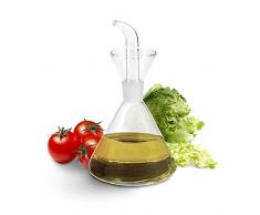 Aceitera De Cristal Con Sistema Antigoteo, Capacidad 500 ml.