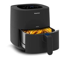 Taurus Amazing AF1701D - Freidora de aire, sin aceite, 5.5L, 1200g patatas, 8 programas, pantalla táctil, temporizador, hasta 200ºC, componentes con recubrimiento antiadherente, libre PFOA y BPA