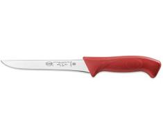 Sanelli Línea Skin Color Cuchillo Carnicero deshueso, Acero Inoxidable, Rojo