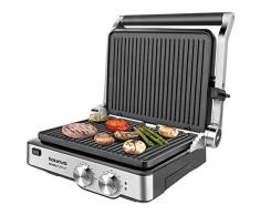 Taurus Asteria Complet Grill y plancha de asar, 2000 W, acero inoxidable