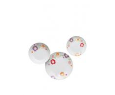 Enjoy Home Vajilla 18 Piezas Flowers