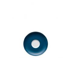 Thomas Sunny Day Plato para Taza de café/té, Porcelana, diseño de círculos Blue/Azul, Apto para lavavajillas, 14.5 cm, 14741