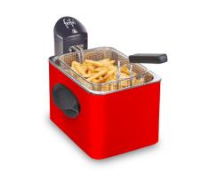 Frifri 1905R - Freidora (3,5L, 1 kg, Solo, Rojo, 3200W, 280 x 350 x 270 mm)
