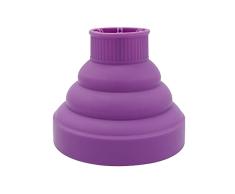 通用 SIMD Interfaz de secador de Pelo Plegable con Capucha de Aire, Color Morado, 1 Unidad, Acrílico