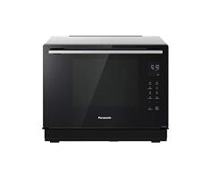 Panasonic Horno de Vapor Combinado 4 en 1 con microondas, Acero Inoxidable Negro