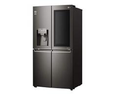 LG GMX936SBHV nevera puerta lado a lado Independiente Negro 571 L A+ - Frigorífico side-by-side (Independiente, Negro, Puerta francesa, LED, Puerta a puerta, Acero)
