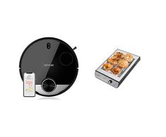 Cecotec Robot Aspirador Conga Serie 3290 Titanium + Tostador Plano Horizontal Turbo Easy Toast Inox