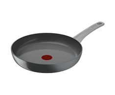 Tefal Renew On – Sartén de 20 cm de aluminio 100% reciclado, revestimiento antiadherente cerámico sin PFOA, Thermo-Signal, embalaje 90% reciclado, todo tipo de cocinas, cocina baja en grasas