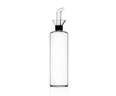 Ichendorf Milano 9370006 Aceitera colección Cilindro Bottle, Cristal, Transparente