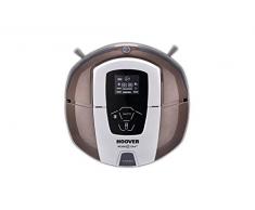 Hoover RBC 070 RBC070-Robot Aspirador con Filtro HEPA, hasta 120 Minutos de autonomía, 9 programas, Color, 24 W, 0.5 litros, 24 Decibelios, Chocolate